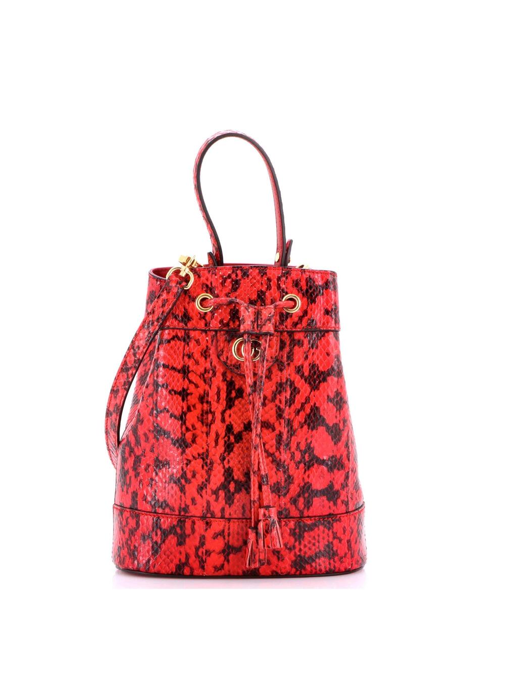 Gucci Ophidia Bucket Bag Python Small #364892G12B